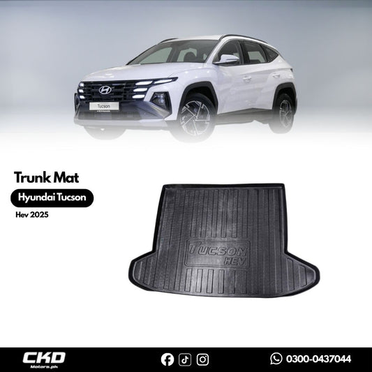 Trunk Mat PVC Material for Hyundai Tucson HEV 2025