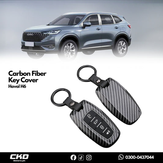 Carbon Fiber Key Cover For Haval H6