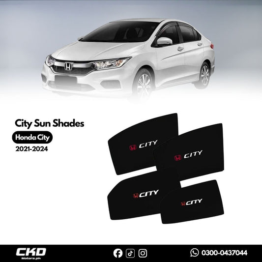 Honda City Sun Shades – UV & Heat Protection for 2022–2025