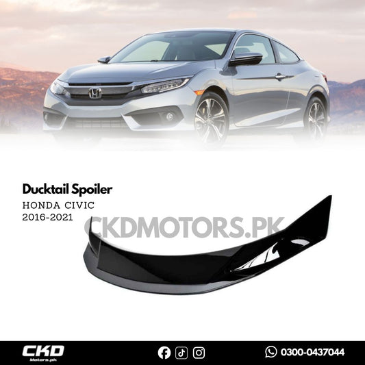 Honda Civic X Ducktail Spoiler | 2016-21