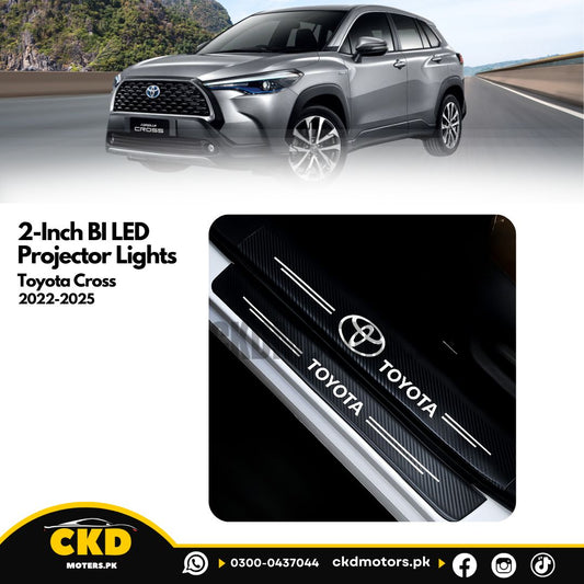 Sill Plate Sticker for Toyota Corolla Cross 2022–2025