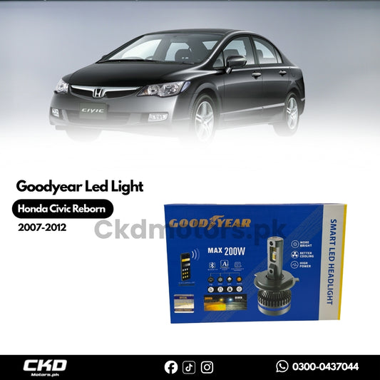 Goodyear | 200W | LED Foglamp Light | for Honda Reborn (2007-2012)