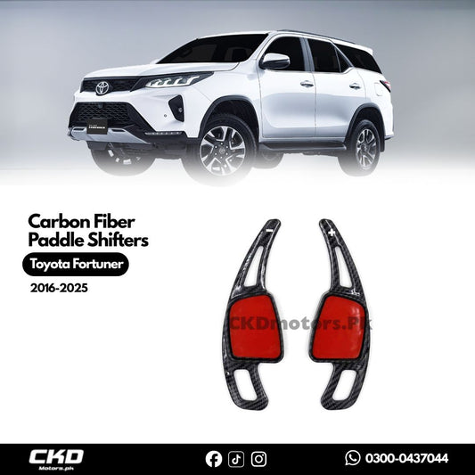 Toyota Fortuner Carbon Fiber Paddle Shifters | 2016-24