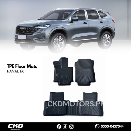 Haval H6 Facelift TPE Floor Mats Trey Mats