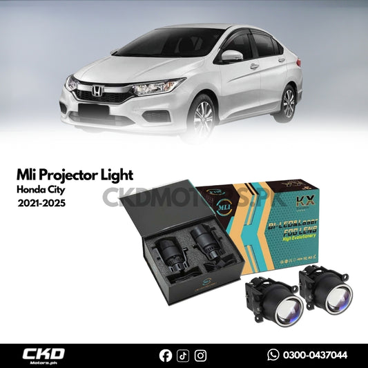 MLI Projector Light For Honda City 2021-2025