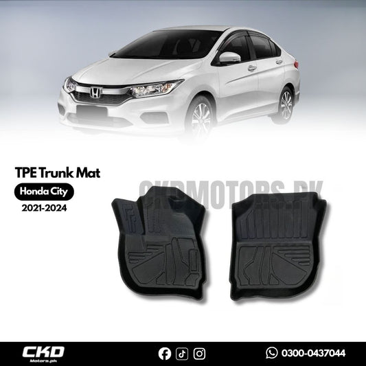Premium Quality TPE Floor Mats for Honda City 2022–2025