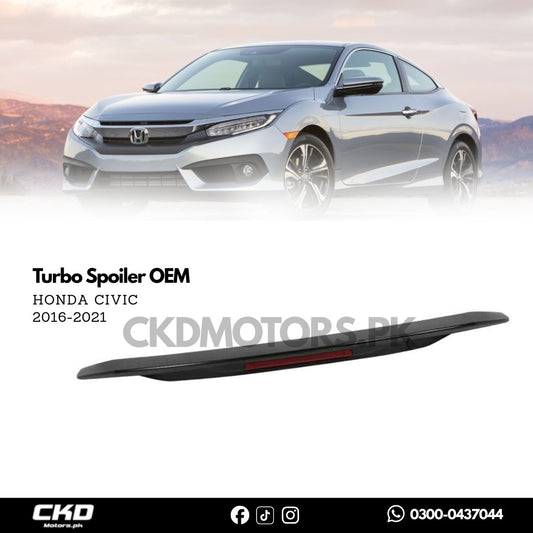 Honda Civic X RS Turbo Spoiler OEM | 2016-21