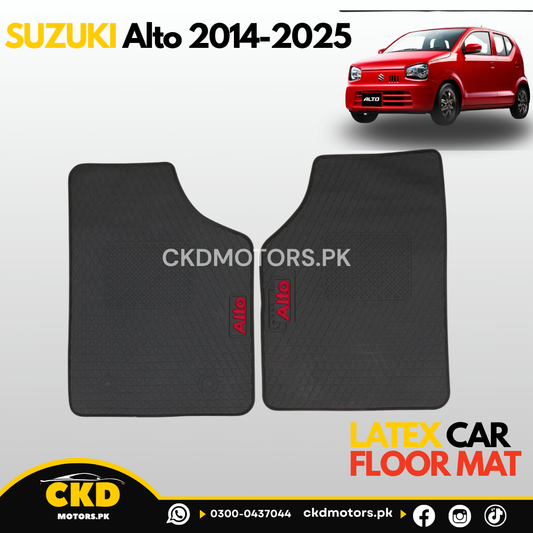 SUZUKI Alto 2014 2025 PRESENT LATEX RUBBER CAR FLOOR MAT