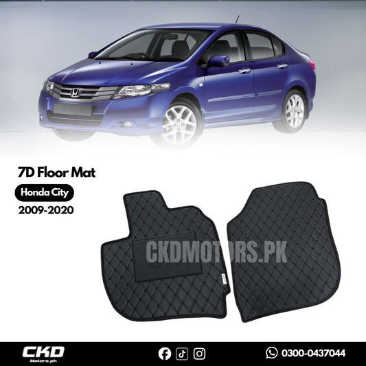 7D Floor Mat For Honda City 2009-2020