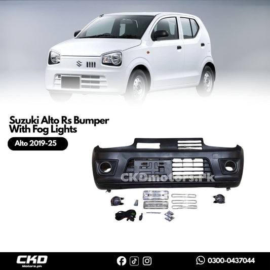 Suzuki Alto Rs Bumper With Fog Lights | 2019-24