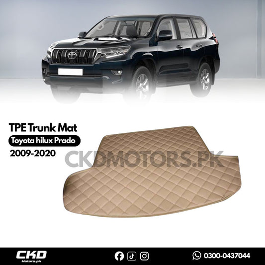 7D Trunk Mat For Toyota Prado Fj 120 | 2003-08