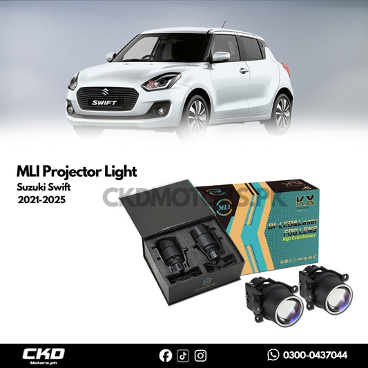 MLI Projector Light For Suzuki Swift 2021-2025