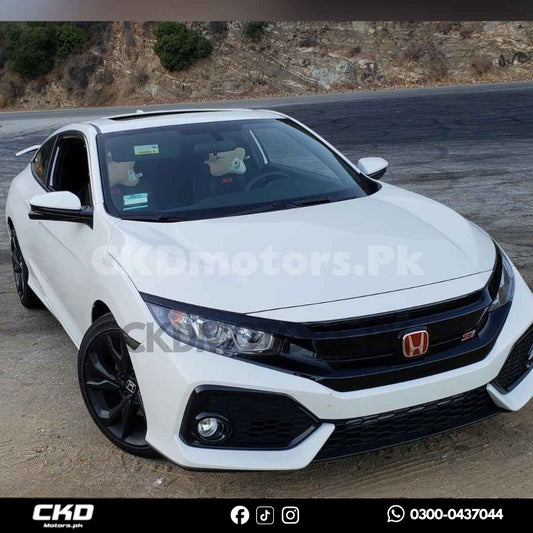 Honda Civic X 2016-21 Si Style Bumpers Version 1