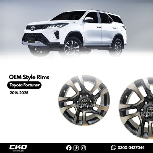 Toyota Fortuner Legender 2022-24 OEM Style Rims