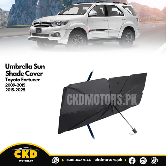 Car Umbrella Sun Shade Cover for Toyota Fortuner 2012-2015