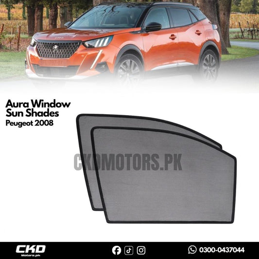 Aura Window Sun Shades For Peugeot 2008