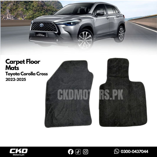 Carpet Floor Mats for Toyota Cross 2023-2025