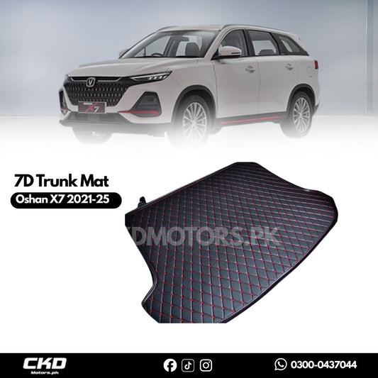 7D Trunk Mat For Oshan X7 2021-2025