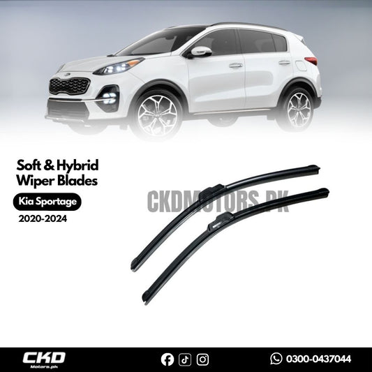 Soft & Hybrid Wiper Blades for Kia Sportage (2020-2024)