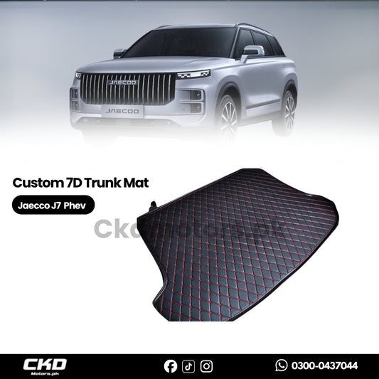 Custom 7D Trunk Mat For Jaecco J7 Phev
