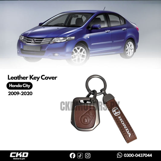 Honda Leather Key Cover For Honda City 2009-2020