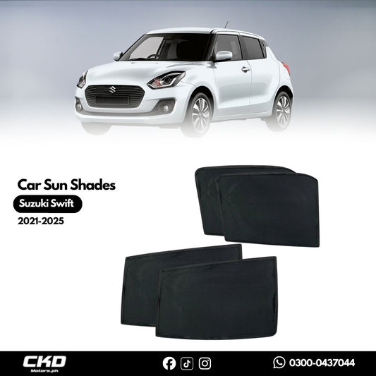 Custom Fit Car Sun Shades for Suzuki New Swift