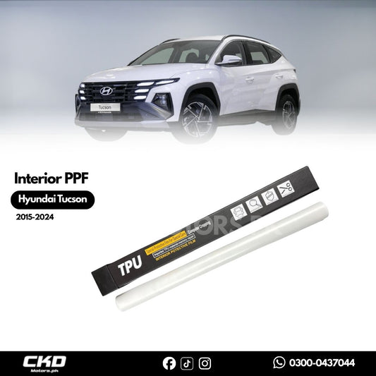 Interior PPF For Hyundai Tucson HEV 2025
