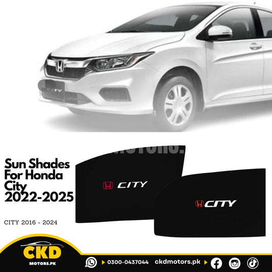 Honda City Sun Shades – UV & Heat Protection for 2022–2025