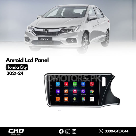 Anroid Lcd Panel For Honda City 2021-2024