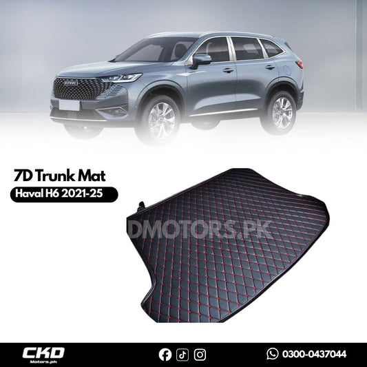 7D Trunk Mat For haval H6 2021-2025