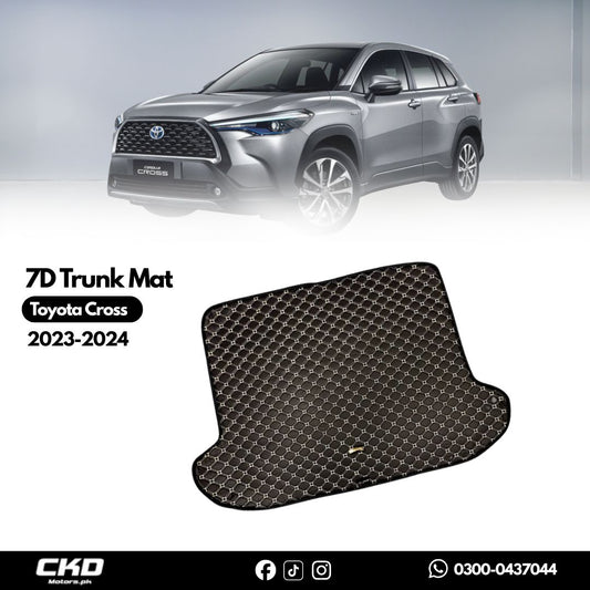 7D Trunk Mat For Toyota Cross 2023-2024