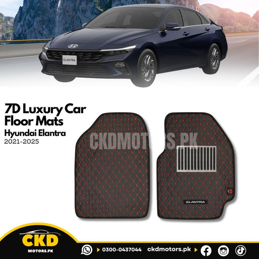 7D Car Floor Mat For Hyundai Elantra 2024-2025
