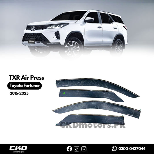 Toyota Fortuner 2017-24 TXR Air Press | Premium Quality Air Visor