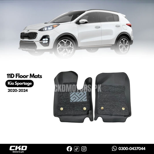 11D Floor Mats For Kia Sportage (2020-2024)