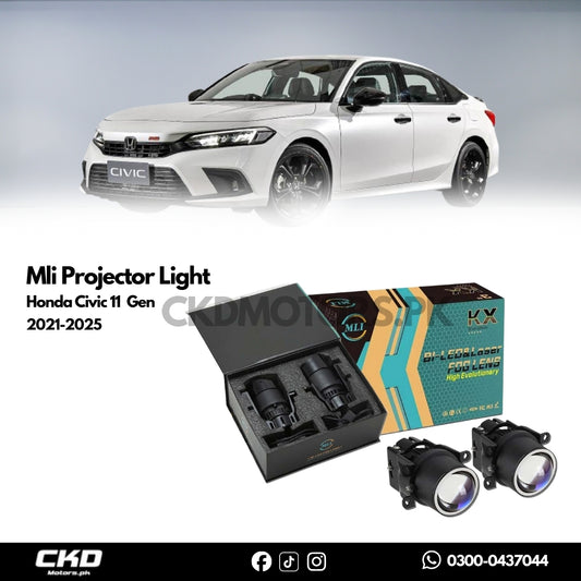 Mli Projector Light Honda Civic 11 Gen 2021-2025