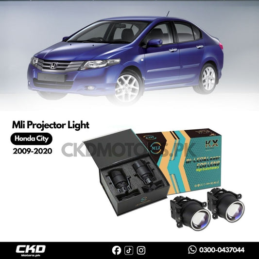 MLI Car Projector Lights For Honda City 2009-2020