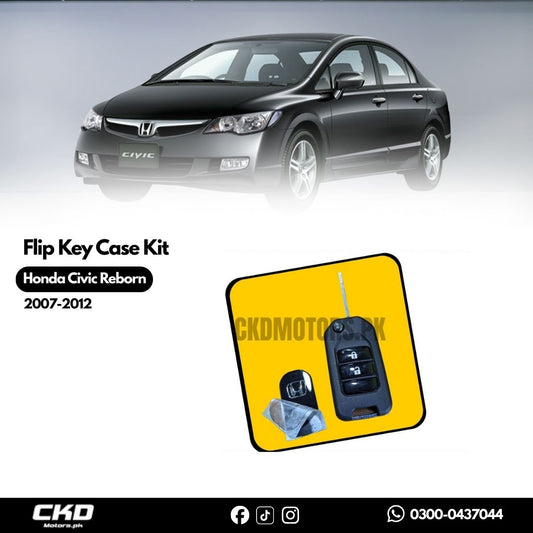 Flip Key Case Kit For Honda Reborn 2007-2012