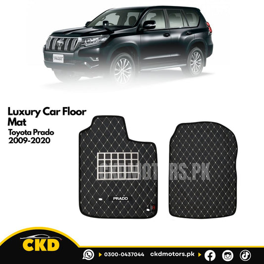 Luxury Car Floor Mat For Toyota Prado 2009–2020