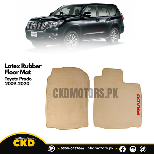 Latex Rubber Floor Mat For Toyota Prado 2009-2020