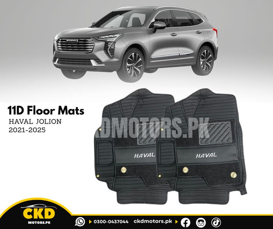 11D Floor Mats for Haval Jolion 2021-2025