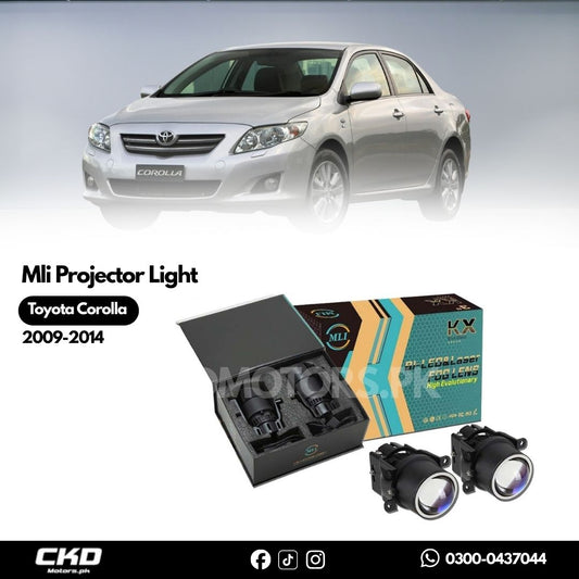 MLI Projector Lights For Toyota Corolla 2009–2014