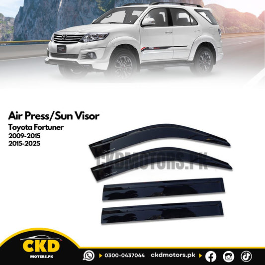 Air press and Sun visor for Toyota Fortuner 2012-2015