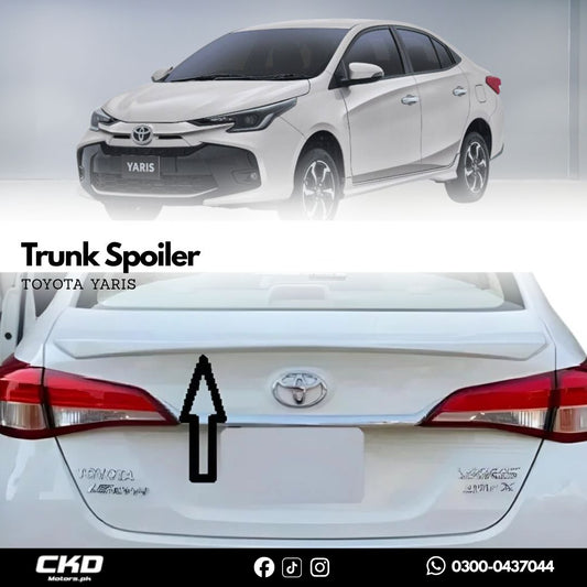 Toyota Yaris 2020-2024 Trunk Spoiler Version 1