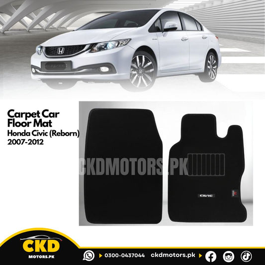 Carpet Car Floor Mat For Honda Civic Reborn 2009–2012
