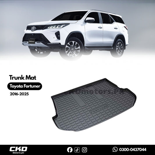 Toyota Fortuner Trunk Mat Premium Quality | 2016-24