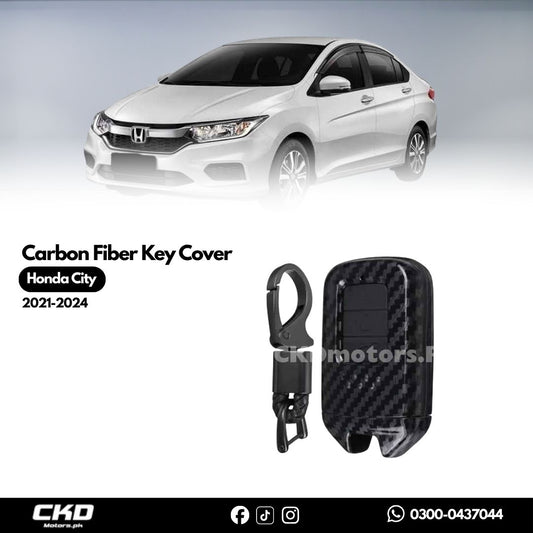 Honda City Carbon Fiber Key Cover | 2021-24