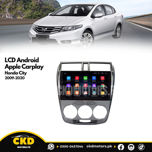 LCD Android Apple Carplay For Honda City 2009-2020