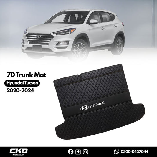 7D Trunk Mat For Hyundai Tucson 2020-2024