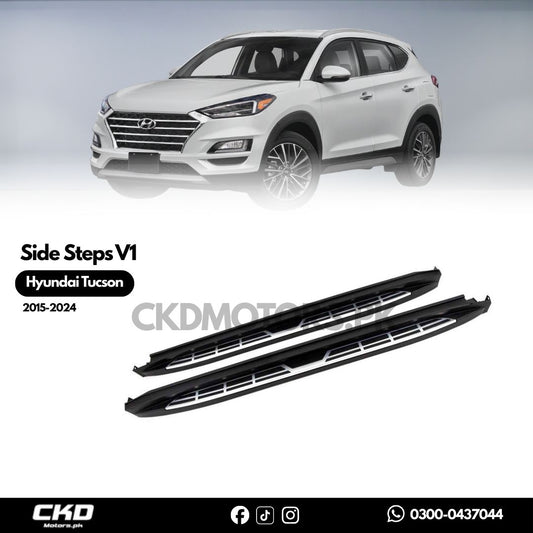Hyundai Tucson 2020-24 Side Steps V1