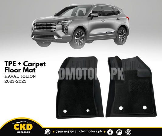 TPE + Carpet Floor Mat for Haval Jolion 2021-2025